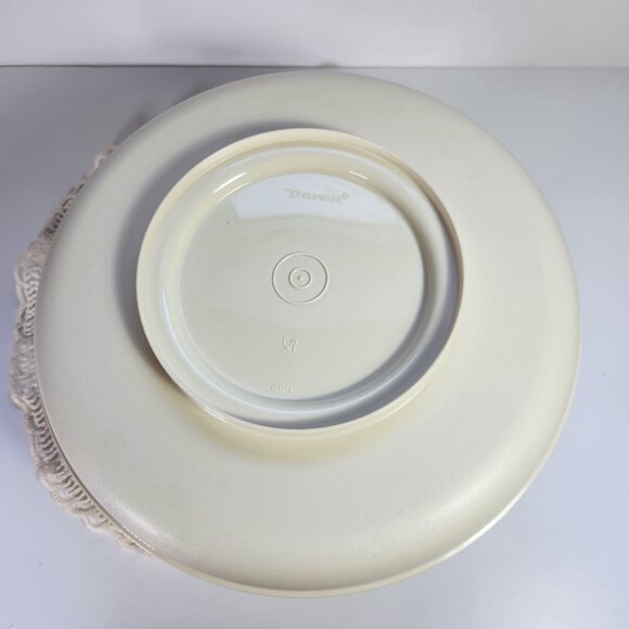 Tupperware 3 Piece Serve It All Pedestal Pie Cake Stand Cheese and Cracker Dish - Picture 4 of 6